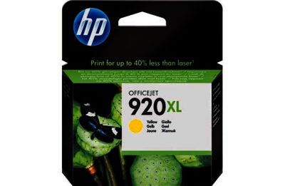 HP 920XL Yellow High Yield Officejet Ink Cartridge (CD974AE) HP 920XL Yellow High Yield Officejet Ink Cartridge (CD974AE)